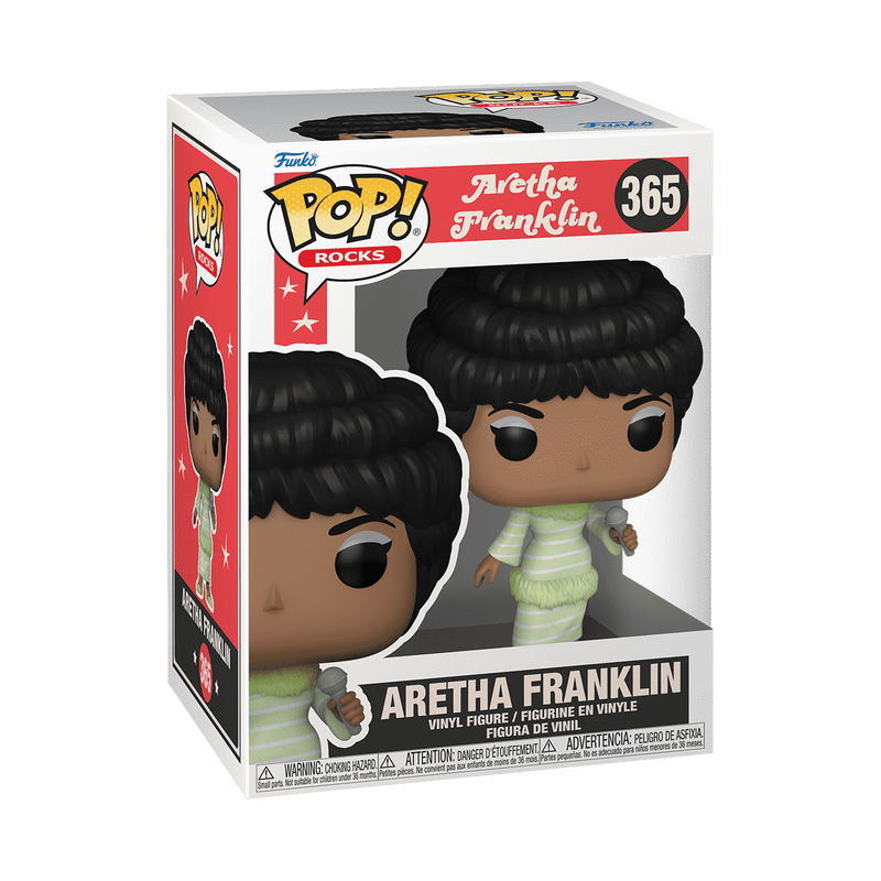 FUNKO POP! Rocks Aretha Franklin Green Dress