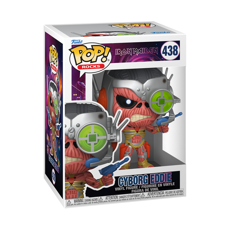 FUNKO POP! Rocks Iron Maiden Cyborg Eddie