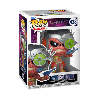 FUNKO POP! Rocks Iron Maiden Cyborg Eddie