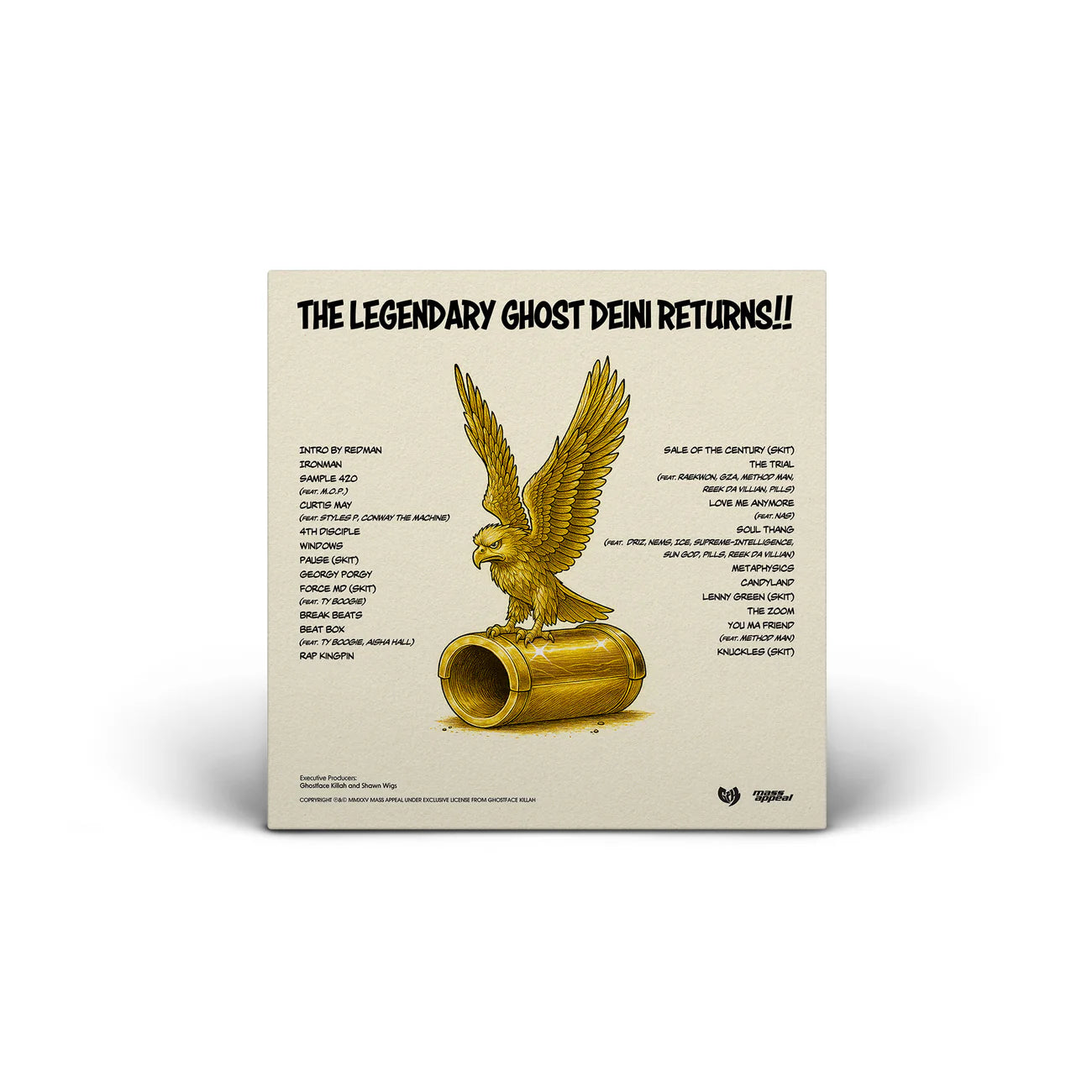 Ghostface Killah - Supreme Clientele 2 - Cartoon Picture Disc Vinyl 2xLP