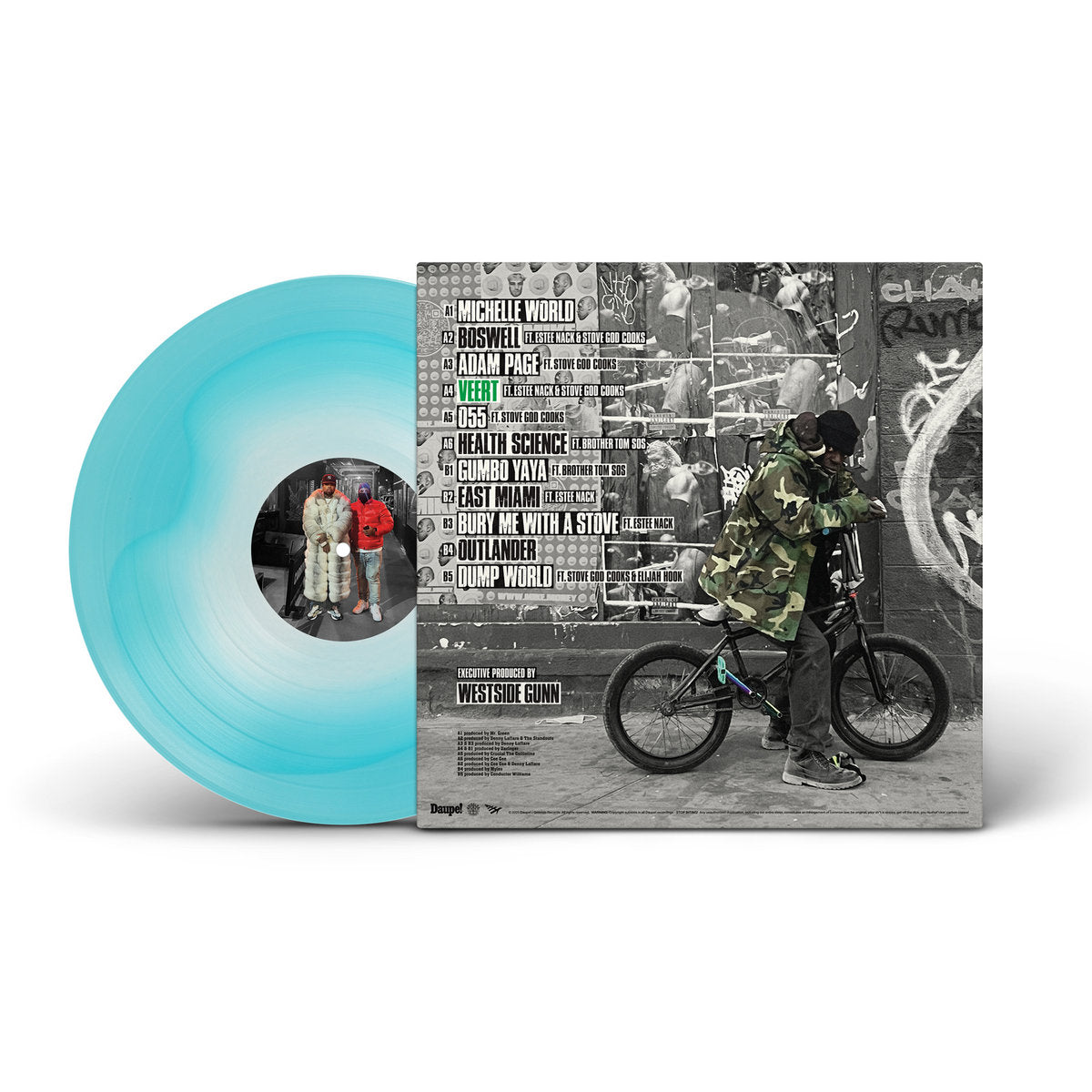 Westside Gunn 12 HWH 12 (Cover 1), Limited Edition 12" vinyl SPLIT