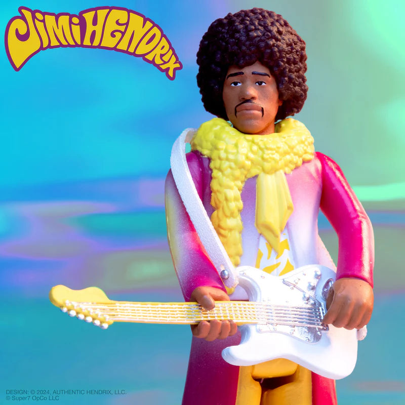 Super 7 - Jimi Hendrix - ReAction Figures